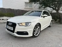 Usado Audi A3 Attraction 105 CV (77 kW) 2014 Blanco Berlina