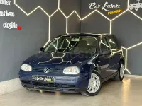 Usado VW Golf IV 110 CV (80 kW) 2001 Azul Berlina