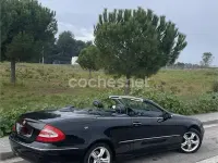 Usado Mercedes CLK200 Avantgarde 163 CV (119 kW) 2005 Negro Descapotable