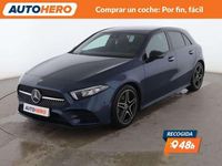 Usado Mercedes A220 AMG line 136 CV (100 kW) 2022 Azul Berlina