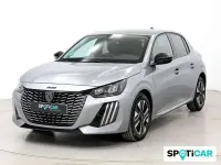 Usado Peugeot 208 Allure 102 CV (75 kW) 2024 Gris Utilitario