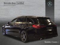 Usado Mercedes C220 AMG line 220 CV (161 kW) 2024 Inval. black  nonmetallic color paint Familiar