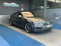 Usado Audi S5 Exclusive 354 CV (260 kW) 2018 Gris Coupe