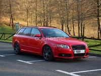 Usado Audi A4 S-Line 140 CV (102 kW) 2007 Rojo Familiar