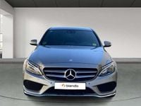 Usado Mercedes C220 171 CV (125 kW) 2014 Gris Familiar