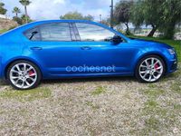 Usado Skoda Octavia RS 245 CV (180 kW) 2018 Azul Berlina