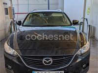 Usado Mazda 6 Luxury 150 CV (110 kW) 2014 Negro Familiar