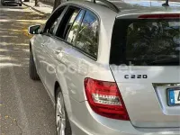Usado Mercedes C200 Avantgarde 136 CV (100 kW) 2011 Gris / plata Familiar