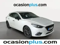 Usado Mazda 3 Luxury 150 CV (110 kW) 2016 Blanco Berlina