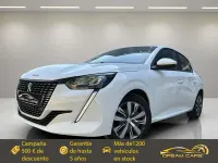 Usado Peugeot 208 Active 102 CV (75 kW) 2020 Blanco Utilitario