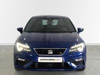 Usado Seat Leon Black Edition 150 CV (110 kW) 2020 Azul Berlina