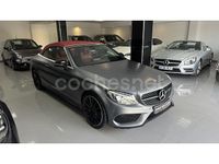 Usado Mercedes C43 AMG 367 CV (269 kW) 2017 Gris / plata Descapotable