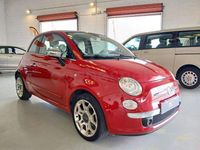 Usado Fiat 500 Lounge 69 CV (50 kW) 2009 Rojo Descapotable