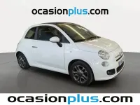 Usado Fiat 500 S 69 CV (50 kW) 2015 Blanco Descapotable