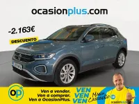 Usado VW T-Roc Life 115 CV (84 kW) 2023 Gris SUV