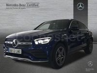 Usado Mercedes GLC300 AMG line 245 CV (180 kW) 2021 Azul SUV