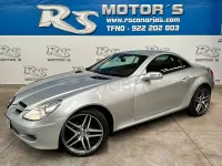 Usado Mercedes SLK200 163 CV (119 kW) 2005 Gris / plata Descapotable