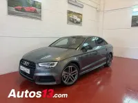 Usado Audi A3 150 CV (110 kW) 2018 Gris / plata Berlina