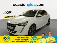 Usado Peugeot 208 Allure 100 CV (73 kW) 2020 Blanco Utilitario
