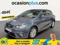 Usado Seat Ibiza Style 80 CV (58 kW) 2019 Gris Utilitario