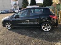 Usado Peugeot 308 Premium 136 CV (100 kW) 2008 Negro Berlina