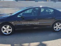 Usado Peugeot 407 Premium 136 CV (100 kW) 2008 Negro Berlina