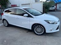 Usado Ford Focus Titanium 115 CV (84 kW) 2012 Blanco Berlina