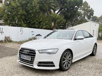 Usado Audi A6 S-Line 252 CV (185 kW) 2018 Blanco Berlina