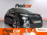 Usado Citroën C3 Feel 99 CV (72 kW) 2017 Negro Utilitario
