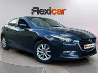 Usado Mazda 3 Luxury 105 CV (77 kW) 2017 Azul Berlina