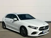 Usado Mercedes A180 AMG 116 CV (85 kW) 2018 Blanco Berlina
