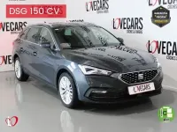 Usado Seat Leon XCELLENCE 150 CV (110 kW) 2021 Gris / plata Familiar