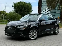 Usado Audi A1 Attraction 86 CV (63 kW) 2014 Negro Utilitario