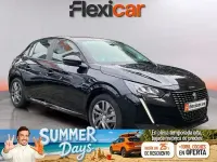 Usado Peugeot 208 Active 100 CV (73 kW) 2021 Negro Utilitario