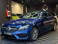 Usado Mercedes C200 184 CV (135 kW) 2018 Azul Coupe