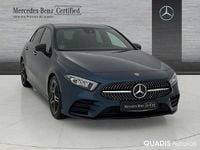 Usado Mercedes A200 AMG line 163 CV (119 kW) 2022 Azul denim