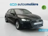 Usado Audi A3 150 CV (110 kW) 2023 Negro Berlina
