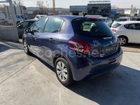 Usado Peugeot 208 Active 82 CV (60 kW) 2014 Azul Utilitario