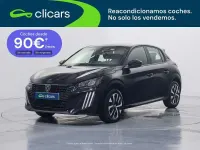 Usado Peugeot 208 Style 101 CV (74 kW) 2025 Negro Utilitario