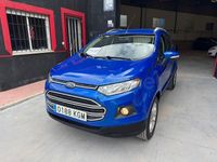 Usado Ford Ecosport Trend 100 CV (73 kW) 2018 Azul SUV