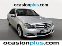 Usado Mercedes C200 136 CV (100 kW) 2011 Gris plata Berlina