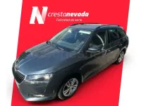 Usado Skoda Fabia Ambition 95 CV (69 kW) 2019 Gris / plata Utilitario