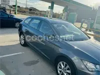 Usado Seat Leon ST CONNECT 110 CV (80 kW) 2017 Gris / plata Familiar