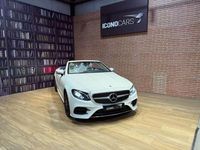 Usado Mercedes E220 194 CV (142 kW) 2018 Blanco Descapotable