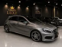 Usado Mercedes A200 AMG line 136 CV (100 kW) 2015 Gris / plata Utilitario