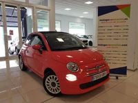 Usado Fiat 500C Lounge 69 CV (50 kW) 2019 Naranja Descapotable