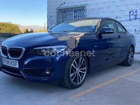 Usado BMW 218 150 CV (110 kW) 2017 Azul Coupe