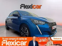 Usado Peugeot 208 Allure 101 CV (74 kW) 2023 Azul Utilitario