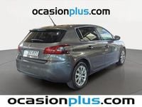 Usado Peugeot 308 Style 131 CV (96 kW) 2019 Gris Utilitario