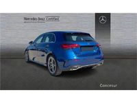 Usado Mercedes A180 AMG line 116 CV (85 kW) 2024 Azul espectra Berlina